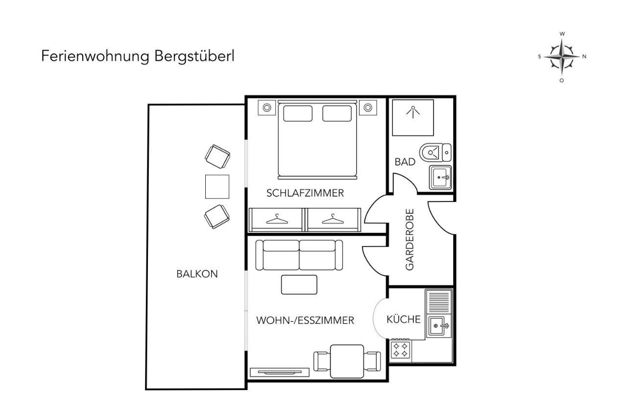 Ferienwohnungen Alpentraum - Bergstüberl Oberstdorf Exterior foto